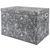 Sammy & Lou Collapsible Felt Soft Toy Box for Toddlers Toy Storage Organizer with Handles and Hinged Lid, 22 x 14.5 x 15 inches,