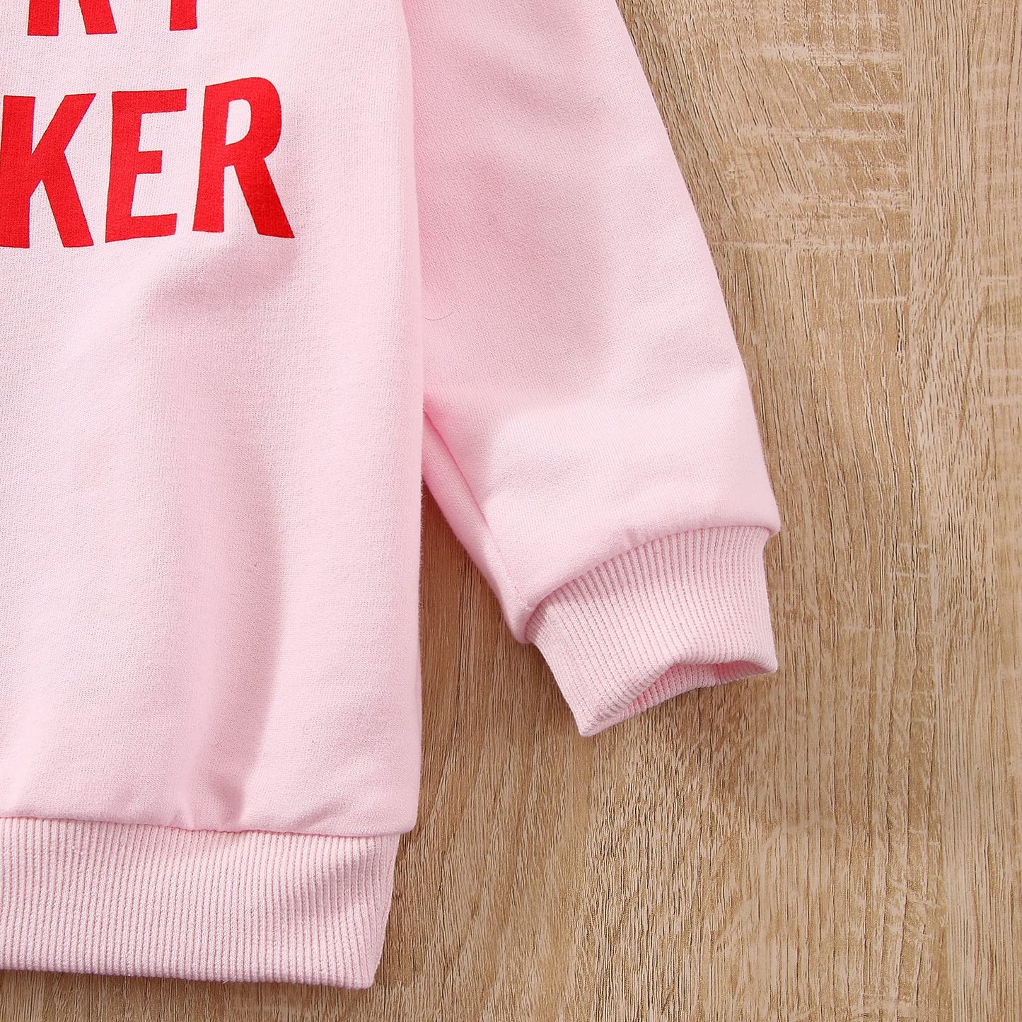 Yingisfitm Toddler Baby Girl Boy Valentines Day Outfit Crewneck Sweatshirt Long Sleeve Shirt Pullover Top Spring Clothes (Pink-H