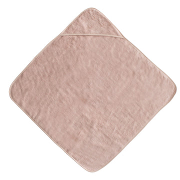 Mushie Baby Hooded Towel | Organic Cotton (Blush)