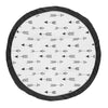 Sweet Jojo Designs Black And White Arrow Playmat Tummy Time Baby And Infant Play Mat For Black And White Fox Collection