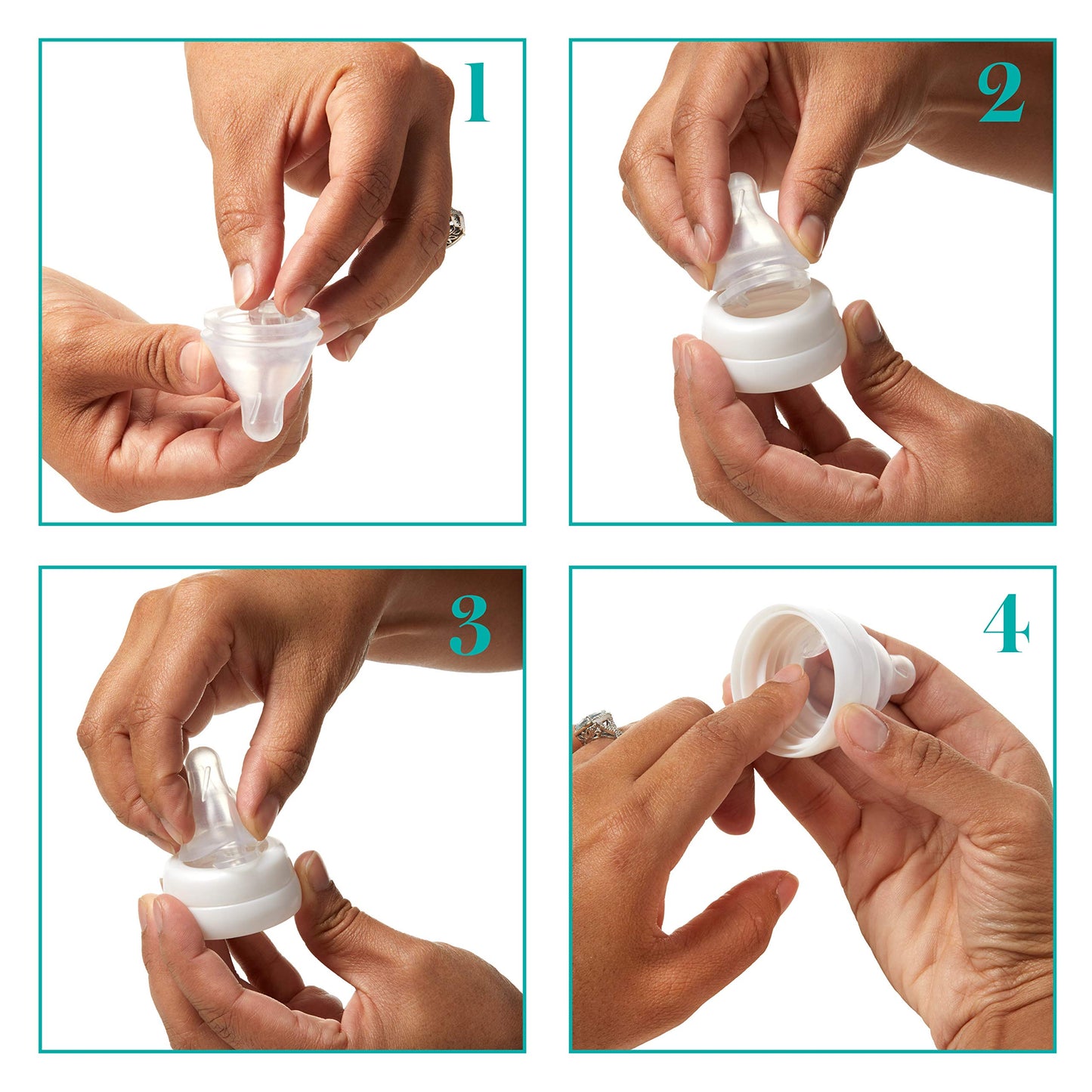 Evenflo Balance Plus Standard Neck Nipples For Use With Evenflo Balance Plus Standard Neck Bottles, Medium Flow For 3 Months And