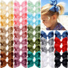 Joyoyo 40Pcs 4.5' Hair Bows Alligator Clips, Grosgrain Ribbon Girls Bows Clips Barrettes Hair Accessories For Baby Girls Toddle