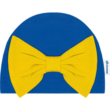 Nfl Baby Girls' 3Pc Bodysuit, Footed Pant, & Cap Set, Los Angeles Rams, 0-3 Months