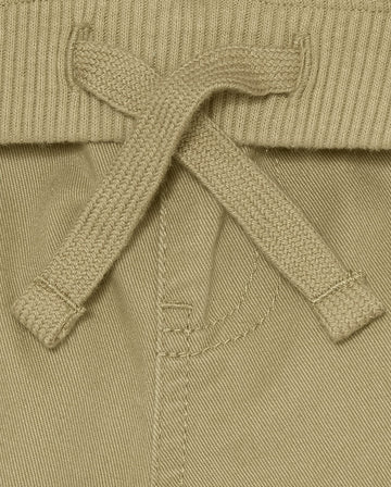 The Children'S Place Baby Boys And Toddler Boys Pull On Cargo Pants, Flax, 2T