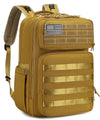 LORADI Large Dad Diaper Bag Backpack, Tactical Style, Brown