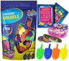 Izzy 'N' Dizzy 100 Medium Dreidels - Assorted Colors - Classic Chanukah Spinning Draidel Game And Prize - Bulk Value Pack