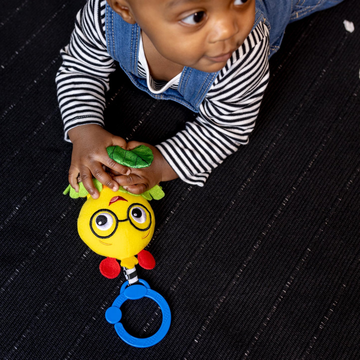 Baby Einstein Cal-a-Puller Pull & Shake Stroller Toy, Ages 0 Months and Up