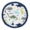 Sweet Jojo Designs Blue And Green Dino Playmat Tummy Time Baby And Infant Play Mat For Mod Dinosaur Collection