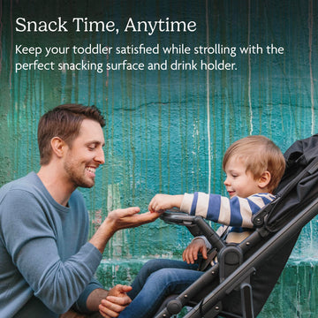 Uppababy Snack Tray For Vista, Cruz, Rumbleseat / Quick Attachment / Folds With Stroller