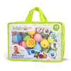 Lalaboom - Preschool Educational Beads - Montessori Shapes and Colors Construction Game and Learning Toy for Babies and Children