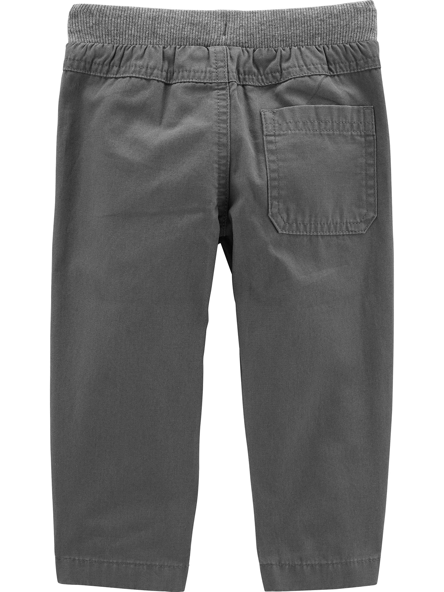 Simple Joys by Carters Baby Boys 2-Pack Pull On Pant, Green/Grey, 3T