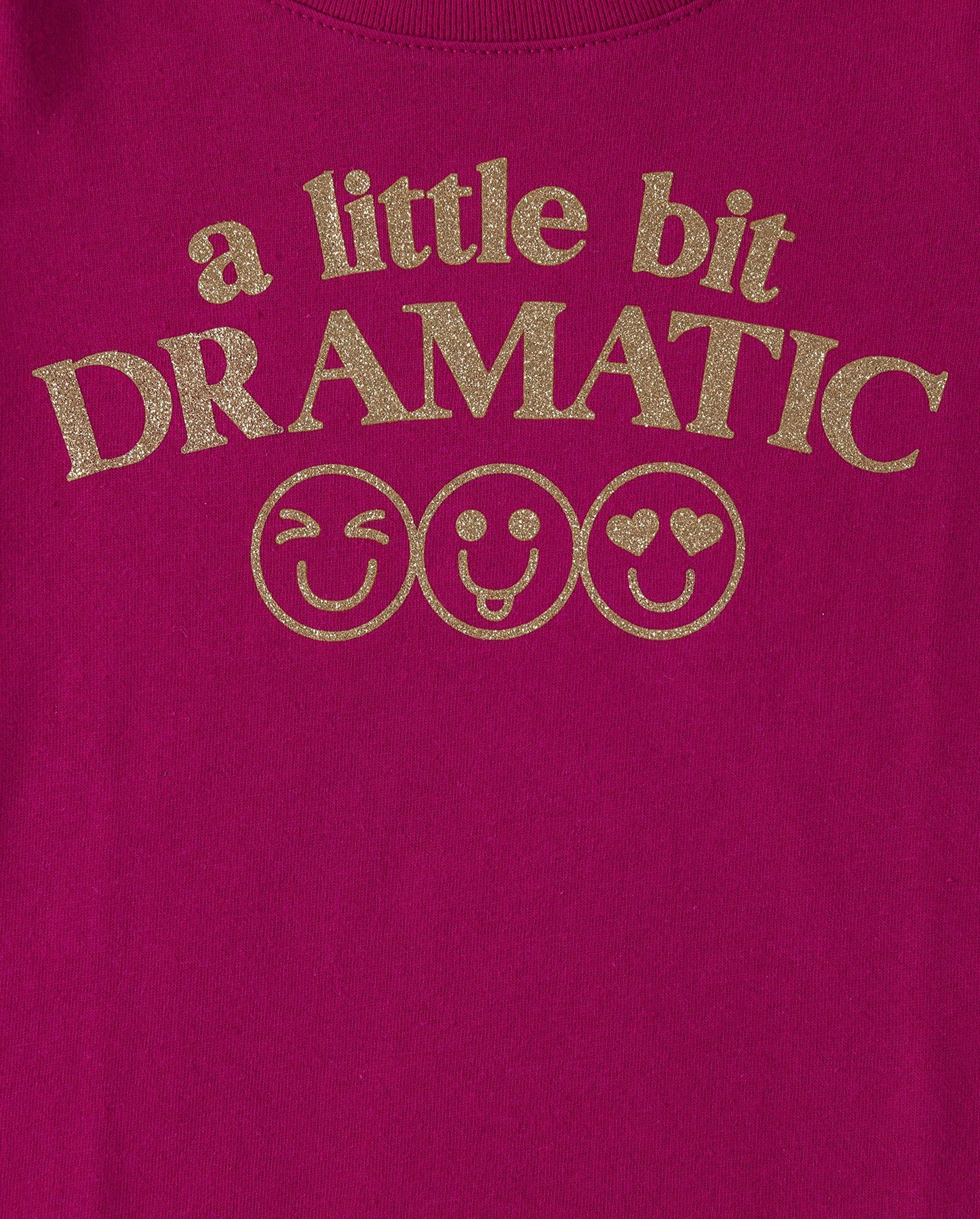 The Children'S Place|Baby-Toddler Girls Long Sleeve Graphic T-Shirt 3-Pack, A Bit Dramtic/Sassy Pants/Family-Favorite,|5T
