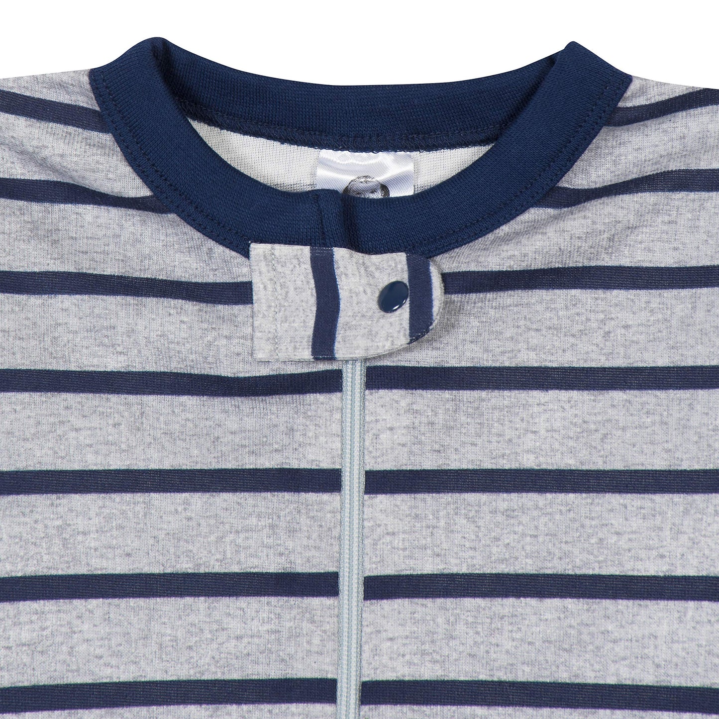 Gerber Baby Boys' 2-Pack Footed Pajamas, Fox Grey, 0-3 Months