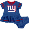 Gerber Baby Girl'S Nfl Jersey Dress And Diaper Cover, Team Color, 0-3 Months