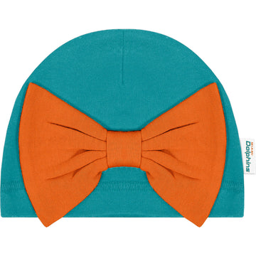 Nfl Baby Girls' 3Pc Bodysuit, Footed Pant, & Cap Set, Miami Dolphins, 0-3 Months