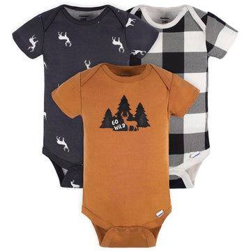 Gerber Baby Boys And Girls 12 Piece Layette Gift Set, Brown Deer, 6-9 Months