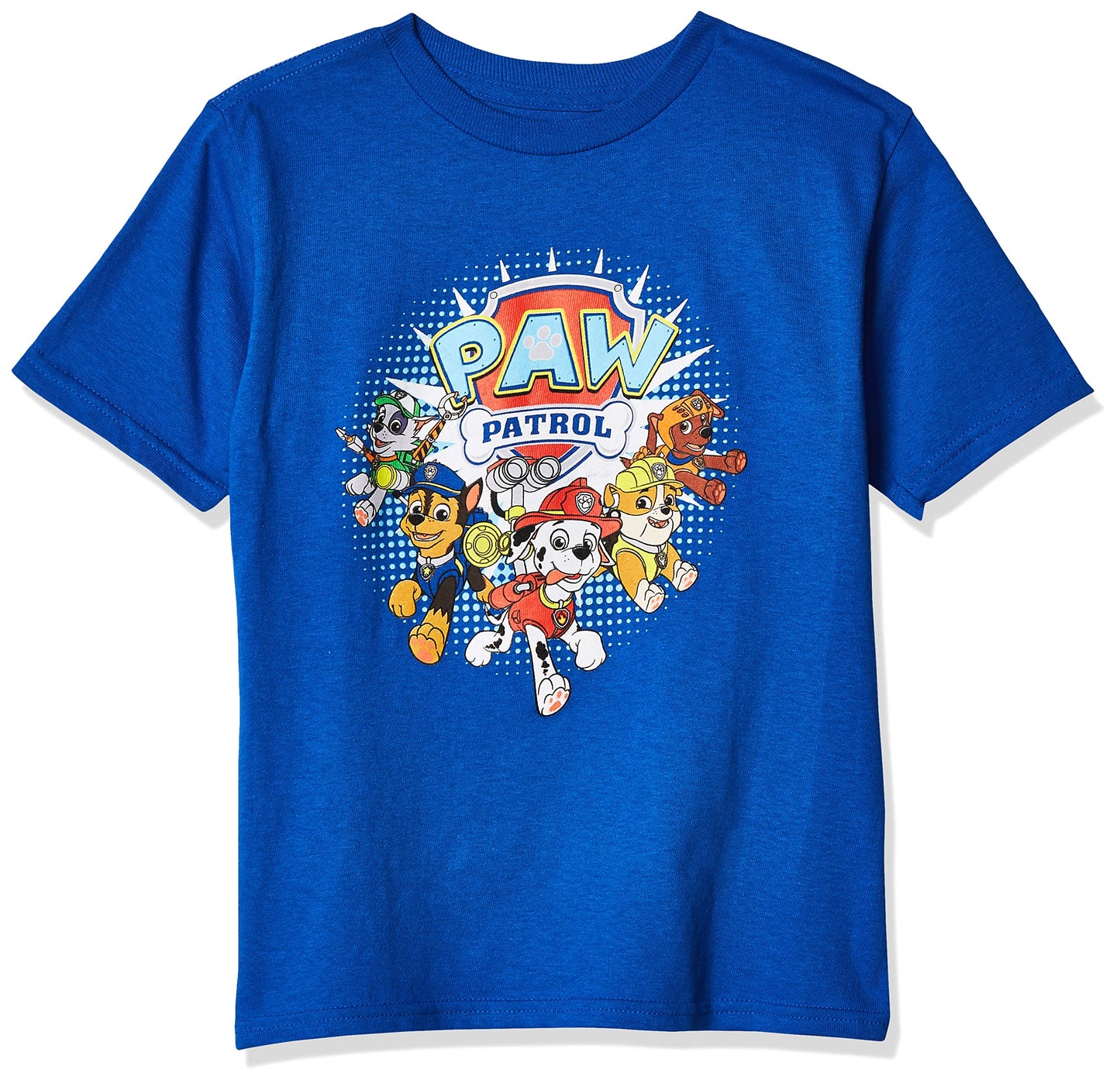 Paw Patrol Baby-Boys Toddler Group Short Sleeve T-Shirt Royal