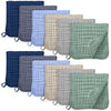 Unnivoll Muslin Burp Cloths For Baby 100% Cotton Burping Cloths For Boys Girls Large 20''X10'' Extra Soft And Absorbent 12 Pack