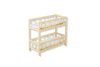 The Solstice Heirloom Rattan Doll Bunk Bed