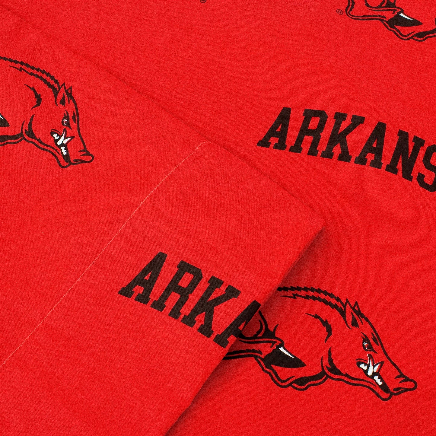 College Covers Everything Comfy Arkansas Razorbacks Pillowcase, Body Pillow, 20' X 60', Includes 1 Pillowcase