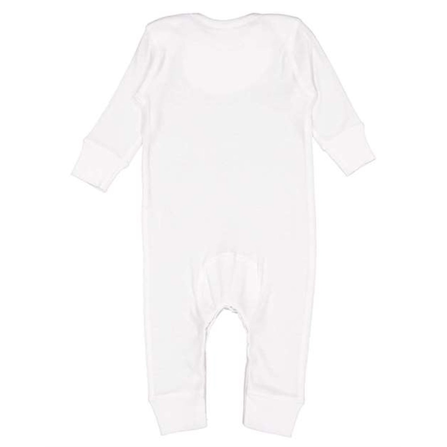 Rabbit Skins Infant Long Legged Baby Rib Bodysuit - White, Nb