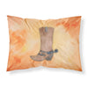 Caroline'S Treasures Cowboy Boot Watercolor Pillowcase, Standard, Multicolor'