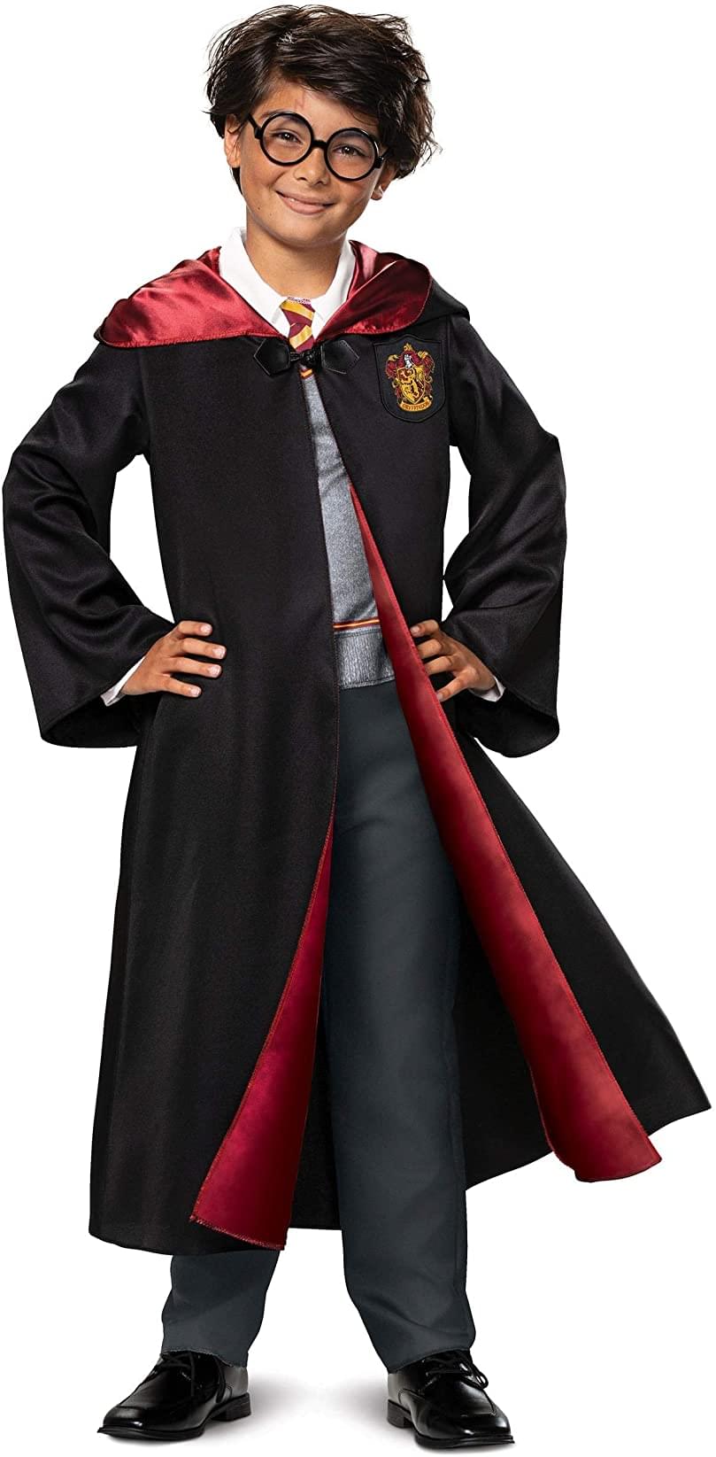 Harry Potter Deluxe Hooded Robe and Jumpsuit child costume Large (1012)