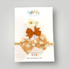 Baby Floral Embroidered Bow & Clip Variety Set