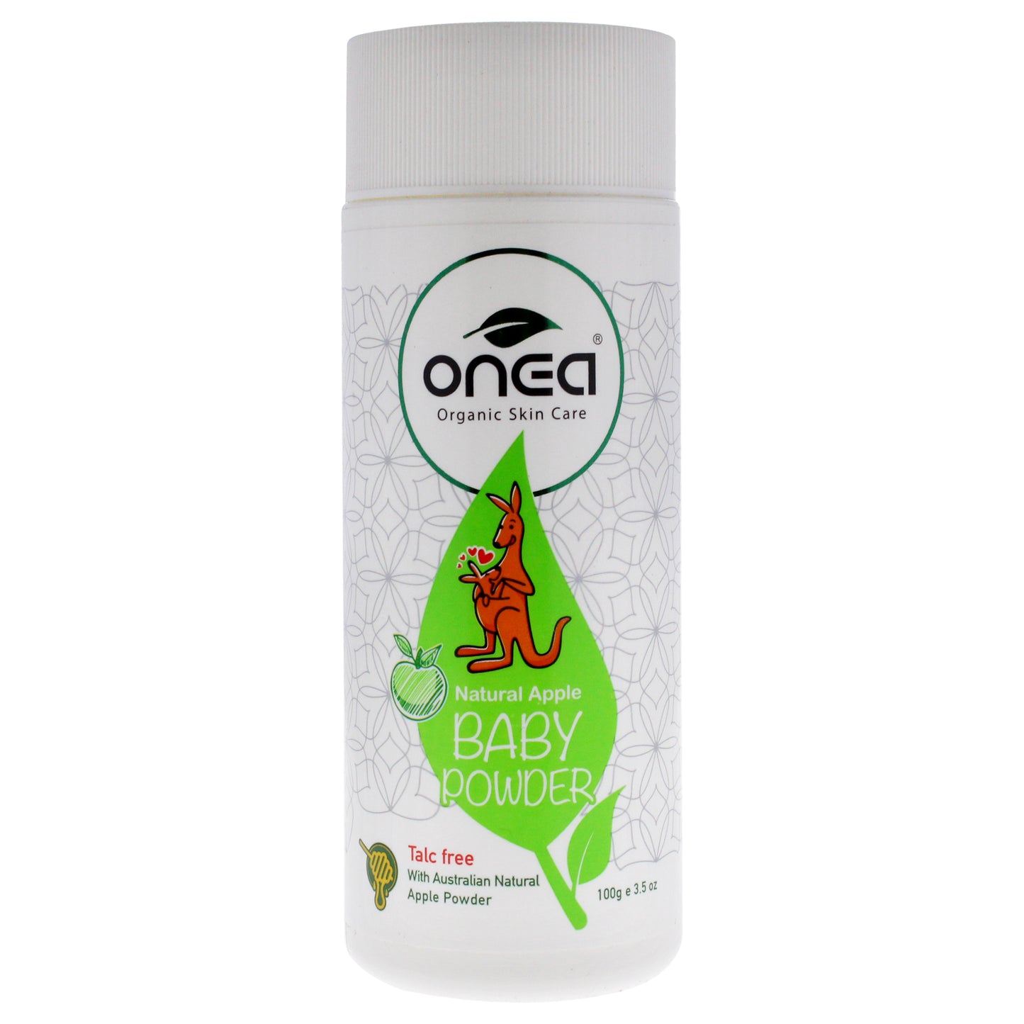 Natural Apple Baby Powder By Onea For Kids - 3.5 Oz Powder