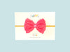 Shabby Rose Baby Headband