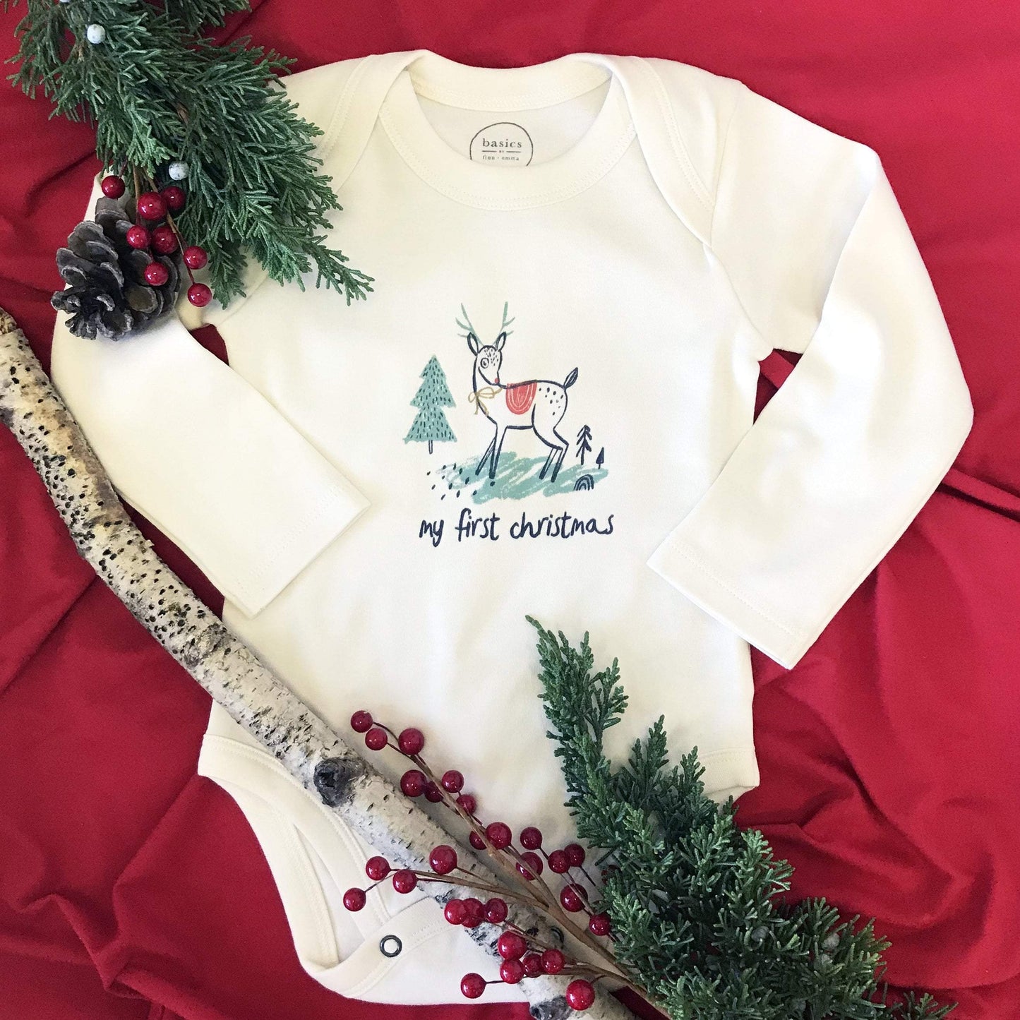 gift set | my first christmas deer 3pc