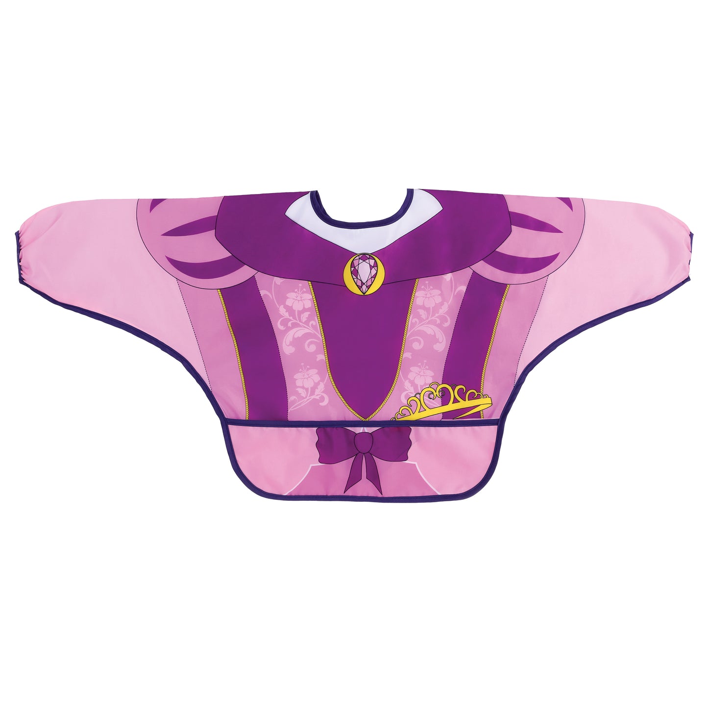 Character Bibs/Smocks With Sleeves 2Pk Princess/Fairy