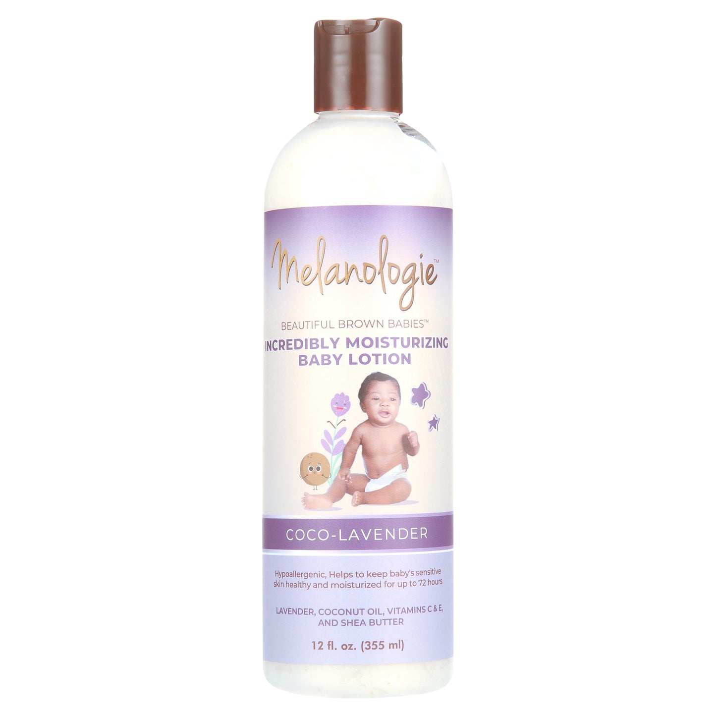 Melanologie Beautiful Brown Babies Moisturizer - Coco-Lavender
