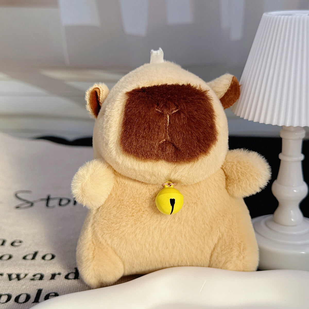 Internet Popular Cute Cute Cappibala Pendant Plush Toy Doll Capybara Bag Pendant Keychain Doll Doll