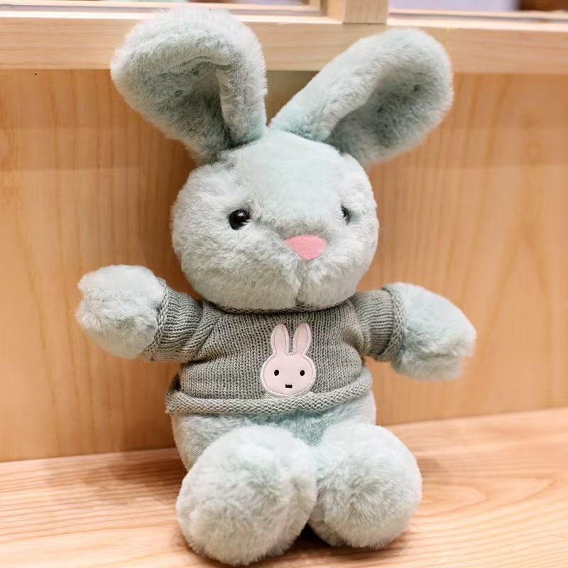 Short Plush Scarf Rabbit Doll Pillow Cloth Doll Wedding Gift Bag Ferrule Stall Night Market Push Gift