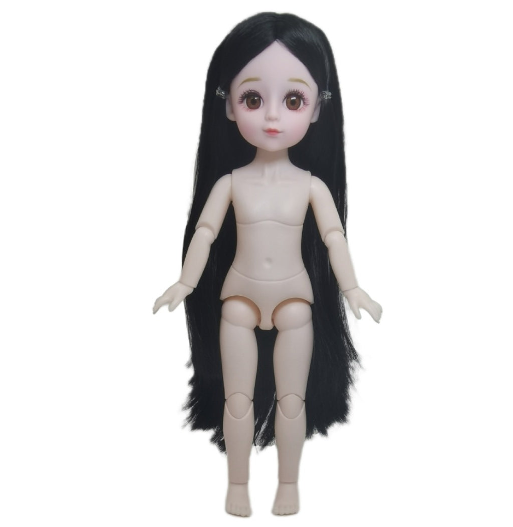 12 inch 30cm 6 minutes barpyrene naked doll change music doll body wholesale vinyl girl toy body