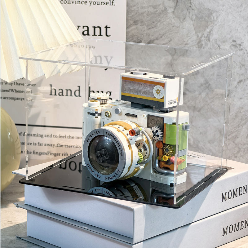 Compatible with Lego Retro SLR Camera Building Blocks Assembled Handmade Toy Model Ornaments Children Gift Batch