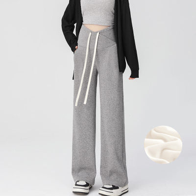 Pregnant women's pants spring wear new style belly-free casual wide-leg pants early pregnancy trousers Spring