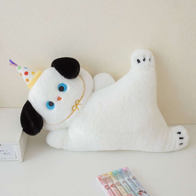 Cross-Border New Puppy Pillow, Kitten Plush Toy, Cute Dog Doll, Nap Pillow, Sofa Pillow, Batch Goods