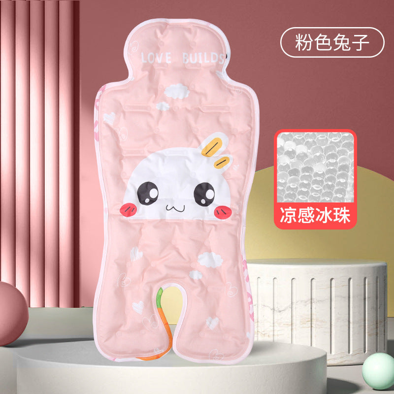Baby Stroller Mat Mat Summer Stroller Seat Cushion Cool Mat Baby an Full Seat Dining Chair Stroller Ice Mat