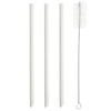 PopYum Replacement Straws for 13oz Cups, 3-Pack, with Cleaner Brush Seattle Grey