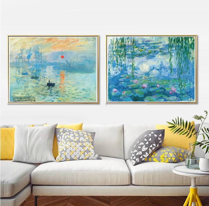 Jigsaw Puzzle 1000 Pieces for Adults Kid Monet Landscape Puzzle Toy Family Game Famous World Oil Painting Home Decoration