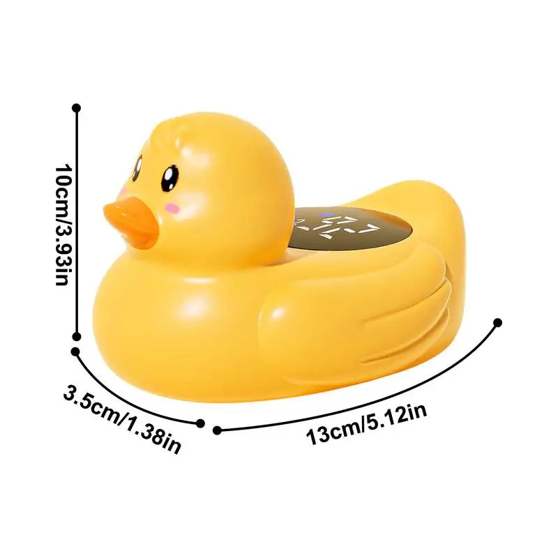 Baby Bath Tub Water Temperature Meter Waterproof Instant Read Baby Floating Duck Bath Temperature Gauge Cartoon Floating Bathtub
