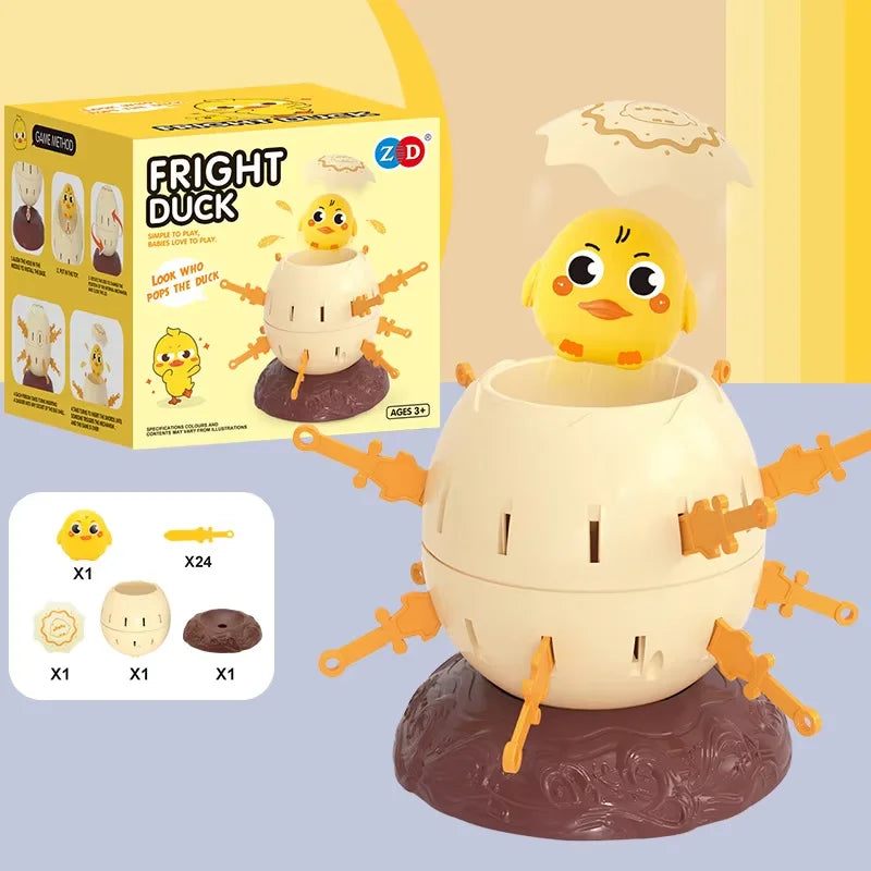 3 Styles Fright Animal Surprise Egg Sword Insert Game Pirate Barrel Style Interactive Toy Family Tabletop Game Bulk Party Favor
