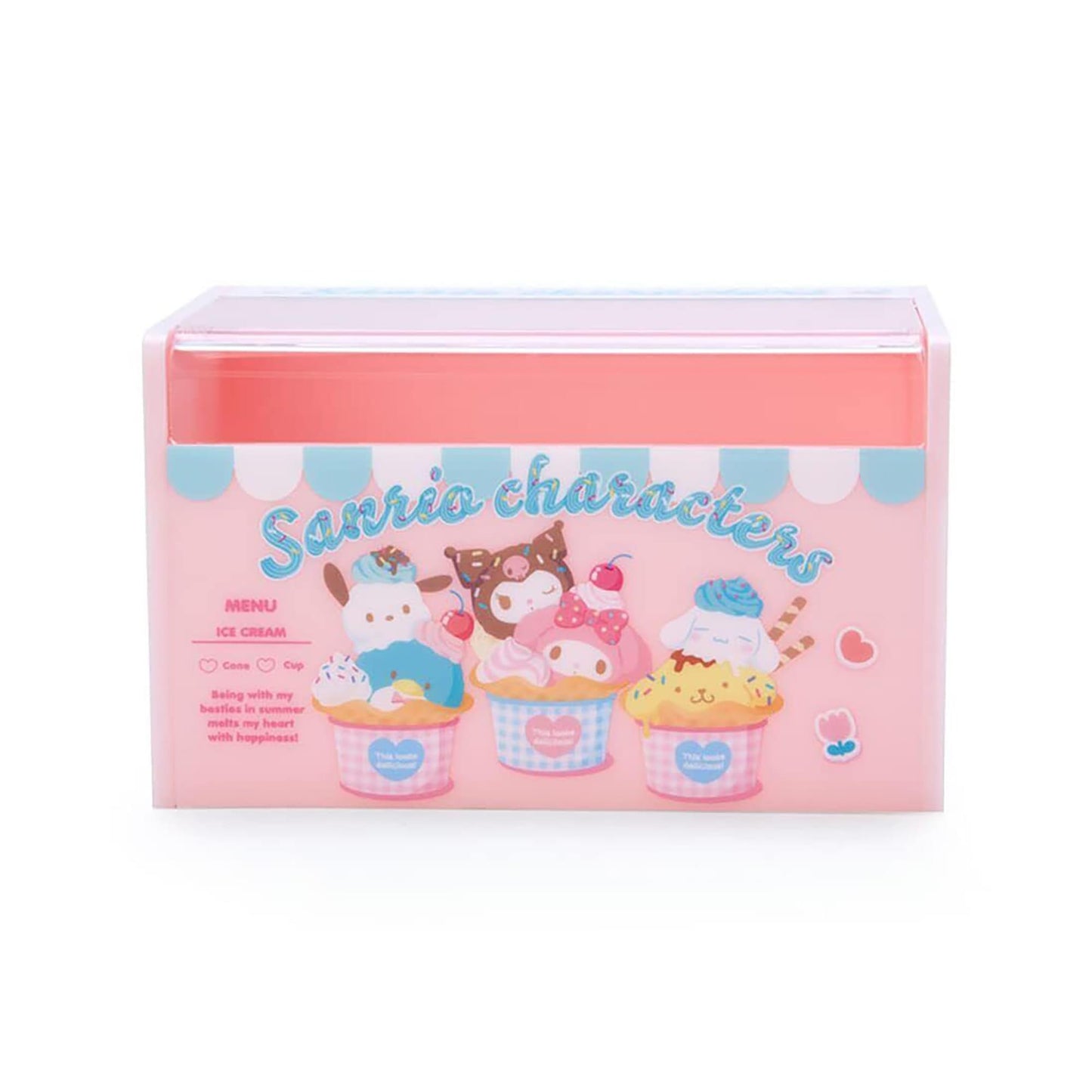 Sanrio characters Ice cream Parlor Accessory case