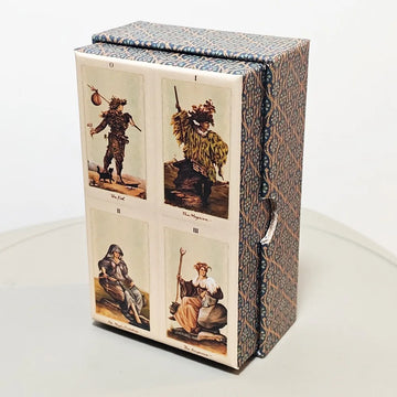 Pagan Otherworlds Tarot Deck in Rigid Box – 84 Pcs Unique Artistic Design - Double-embossed Cardstock