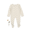 The Printed Romper - Mini Stitch Blue