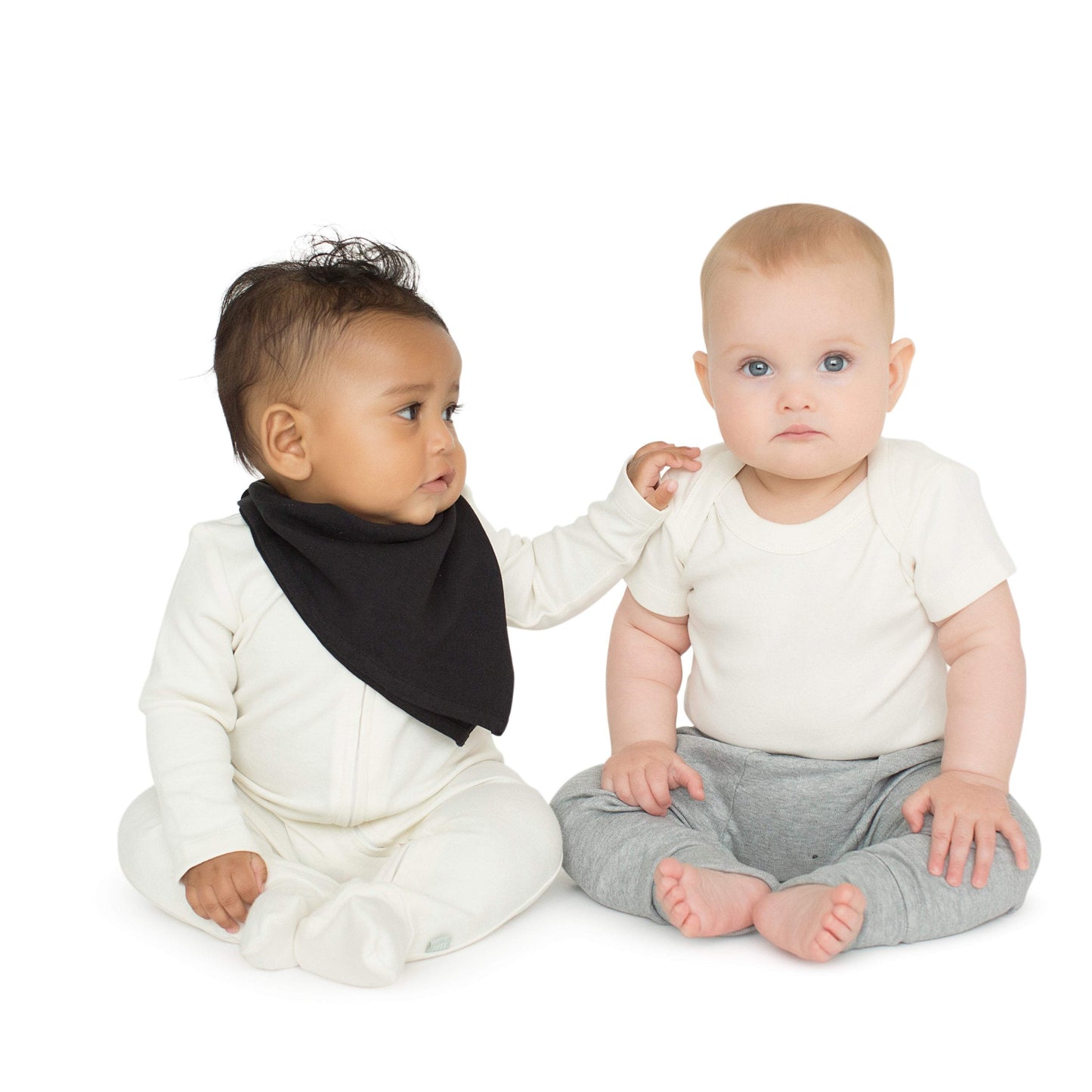 basics lap shoulder | ivory