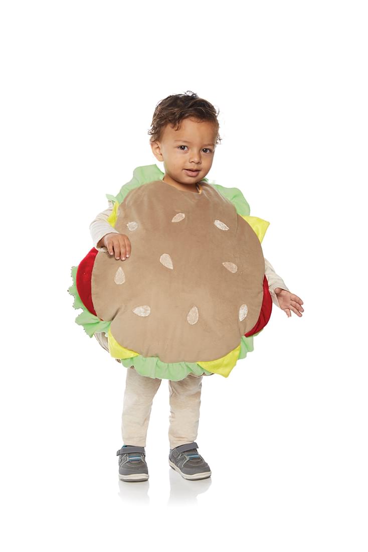 Hamburger Toddler costume Large