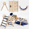 Apollo 4in1 Climbing Set: Pikler Triangle, Arch, Slide Board, and Cushion for Little Toddlers Astronauts (1–3 Years)